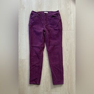Kensie Mauve Corduroy Jeans